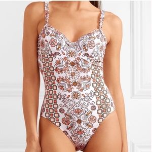 Tory Burch Hicks Garden One-Piece Swimsuit